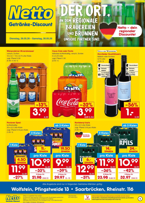 Getränkemarkt in deiner Nähe