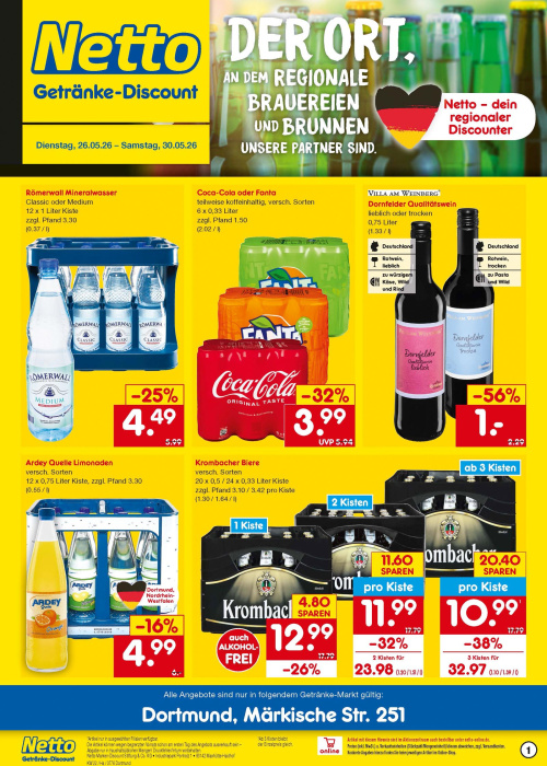 Getränkemarkt in deiner Nähe