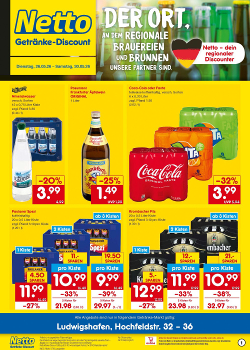 Getränkemarkt in deiner Nähe
