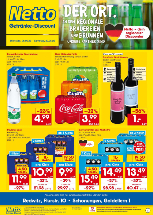 Getränkemarkt in deiner Nähe