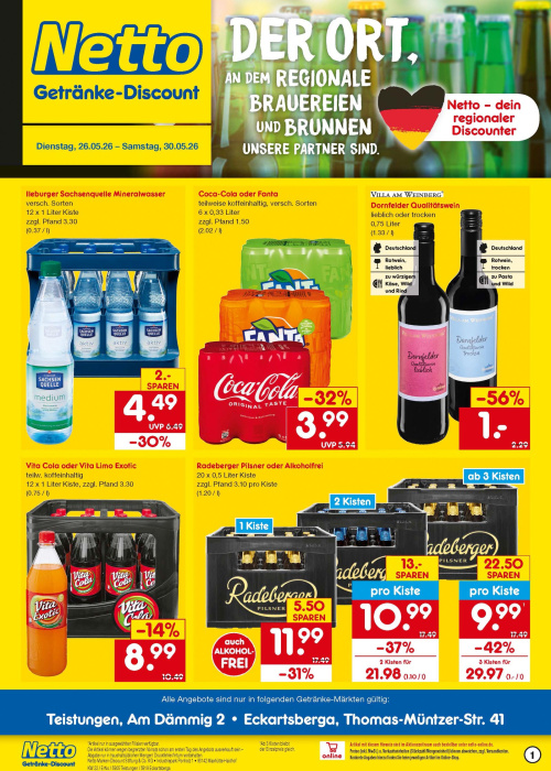 Getränkemarkt in deiner Nähe