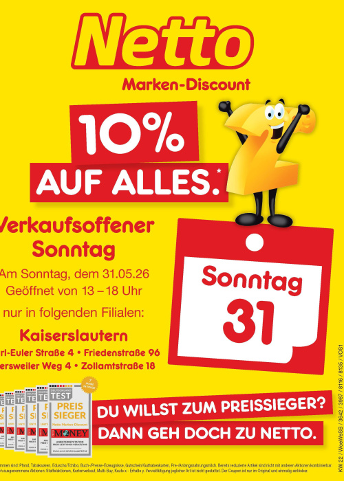 Verkaufsoffener Sonntag deiner Nähe