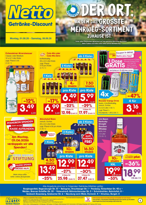 Getränkemarkt in deiner Nähe