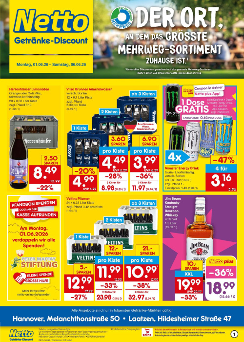 Getränkemarkt in deiner Nähe