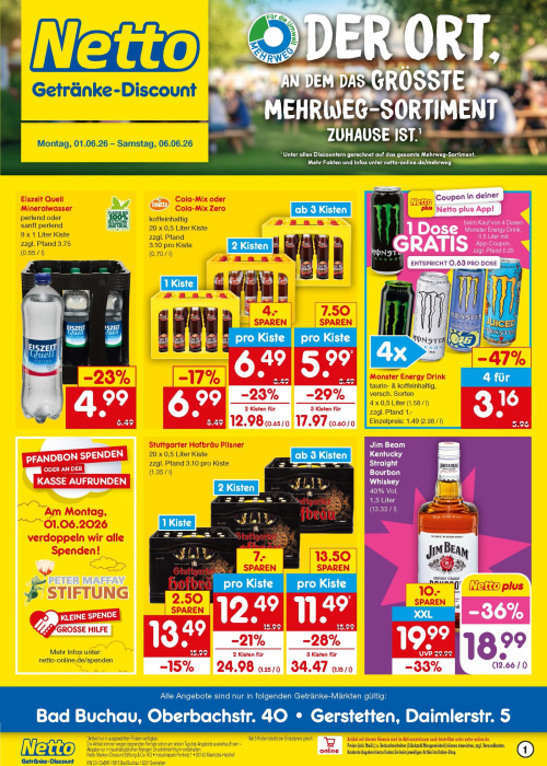 Getränkemarkt in deiner Nähe