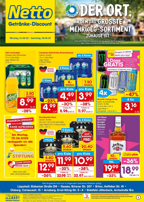 Getränkemarkt in deiner Nähe