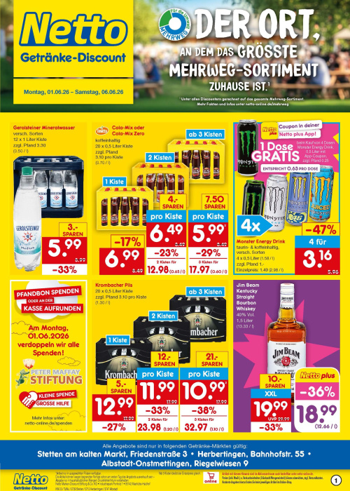 Getränkemarkt in deiner Nähe