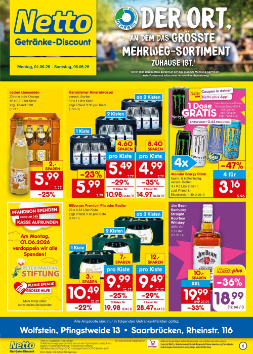 Getränkemarkt in deiner Nähe