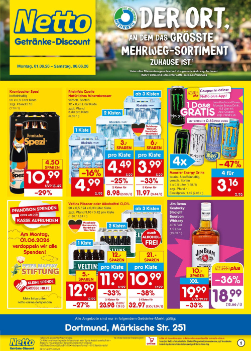 Getränkemarkt in deiner Nähe