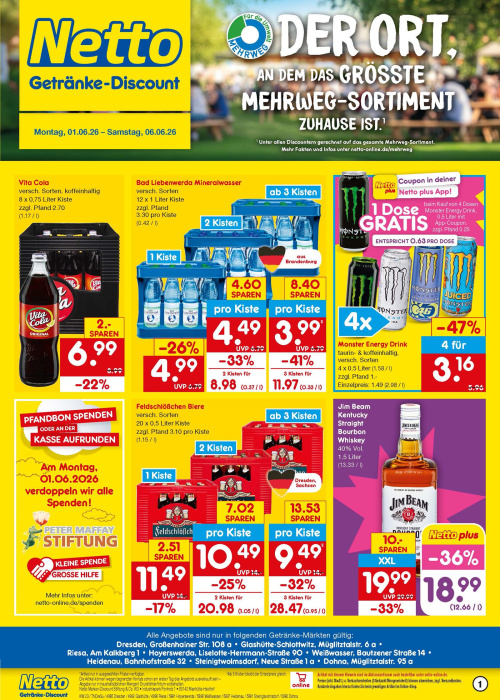 Getränkemarkt in deiner Nähe