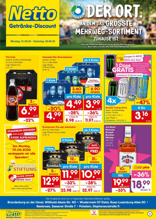 Getränkemarkt in deiner Nähe