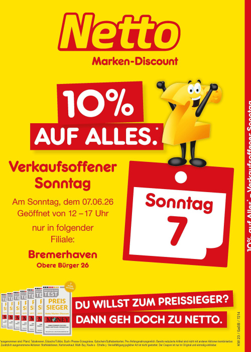 Verkaufsoffener Sonntag deiner Nähe