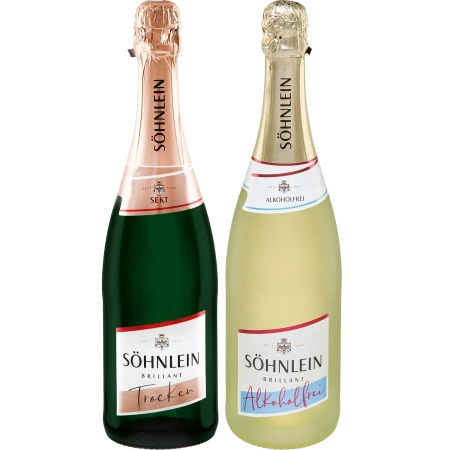 Söhnlein Brillant Sekt trocken oder alkoholfrei