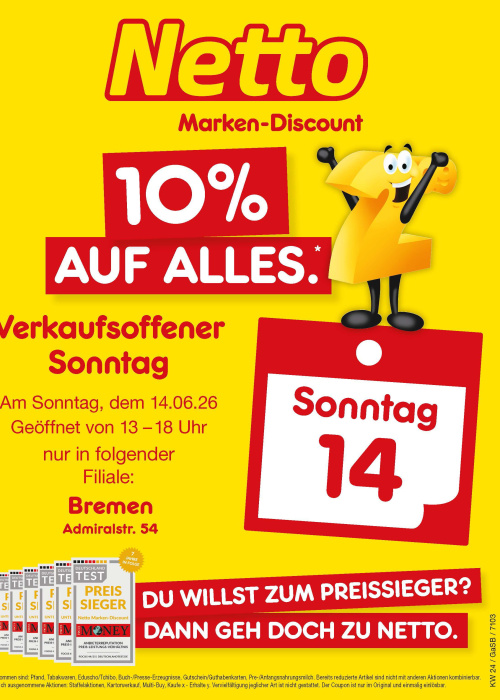 Verkaufsoffener Sonntag deiner Nähe