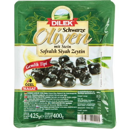 Dilek schwarze Oliven