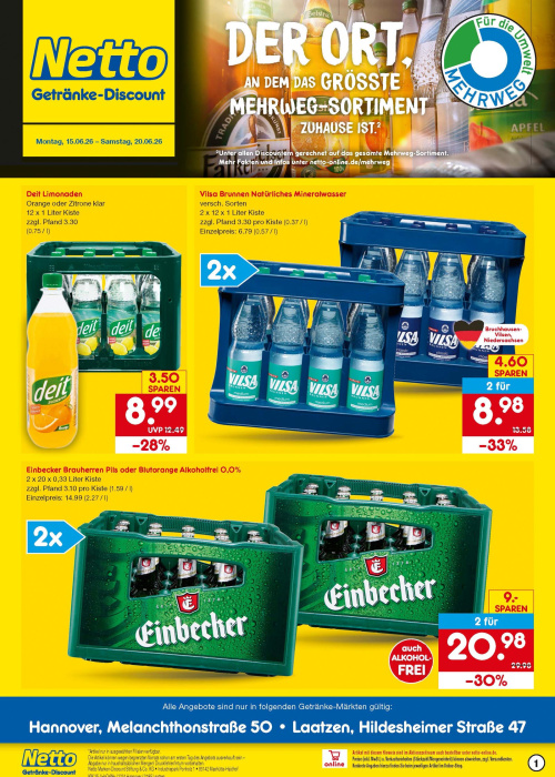 Getränkemarkt in deiner Nähe