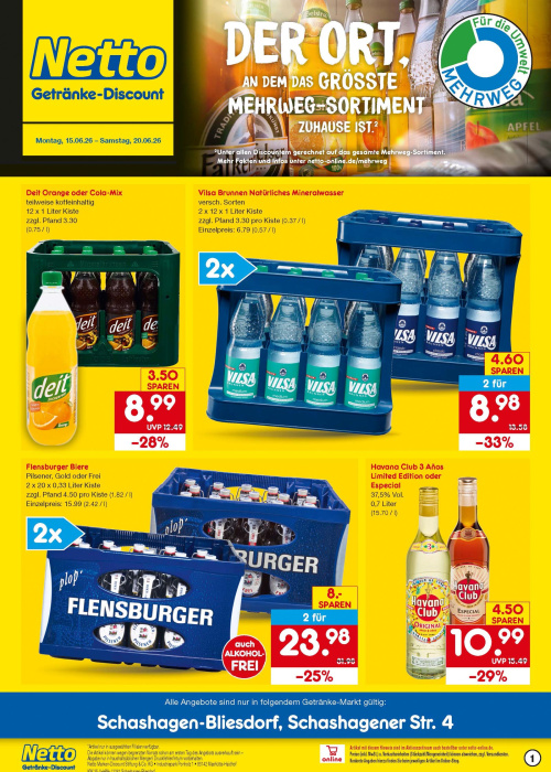 Getränkemarkt in deiner Nähe