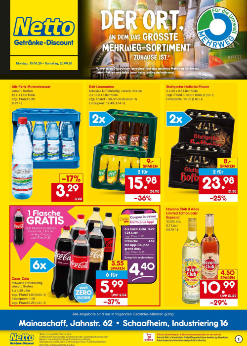 Getränkemarkt in deiner Nähe
