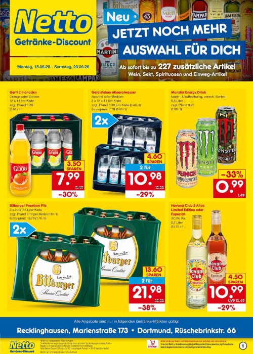 Getränkemarkt in deiner Nähe