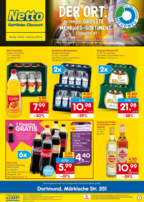 Getränkemarkt in deiner Nähe