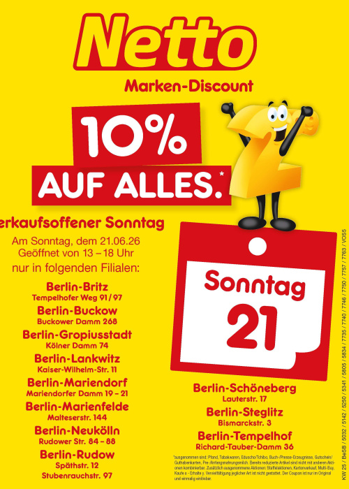 Verkaufsoffener Sonntag deiner Nähe