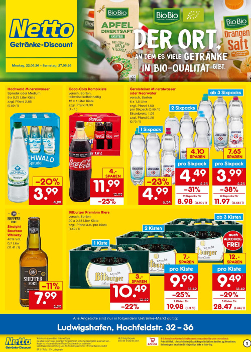 Getränkemarkt in deiner Nähe