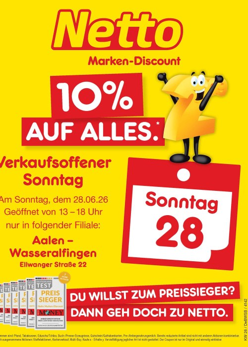 Verkaufsoffener Sonntag deiner Nähe