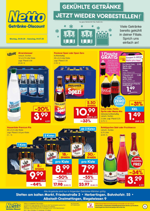 Getränkemarkt in deiner Nähe