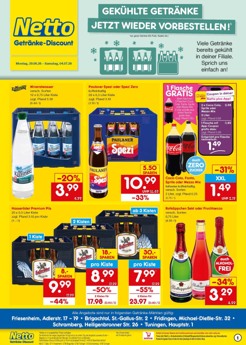 Getränkemarkt in deiner Nähe