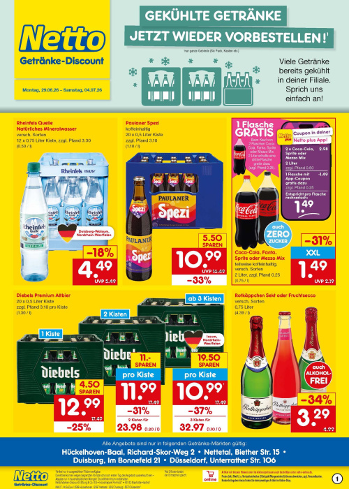Getränkemarkt in deiner Nähe