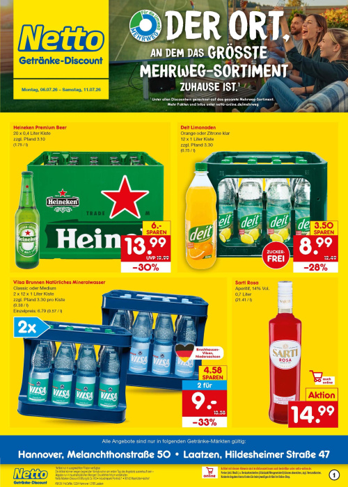 Getränkemarkt in deiner Nähe
