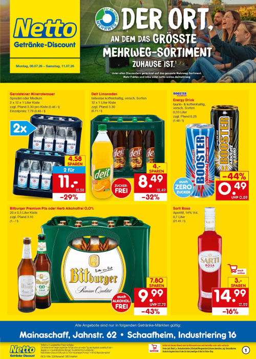 Getränkemarkt in deiner Nähe