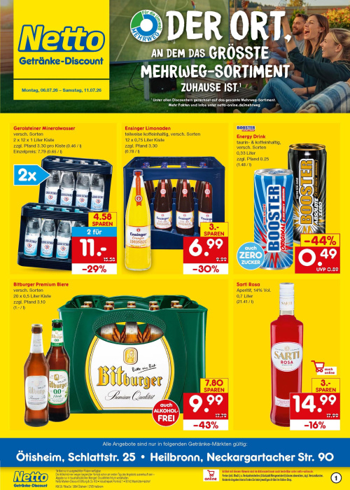 Getränkemarkt in deiner Nähe