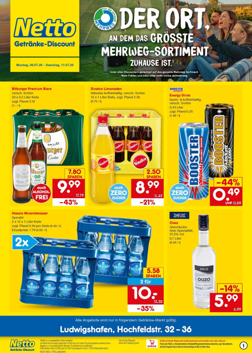 Getränkemarkt in deiner Nähe
