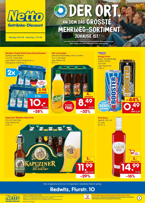 Getränkemarkt in deiner Nähe