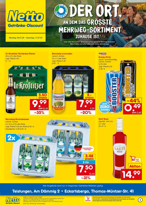 Getränkemarkt in deiner Nähe
