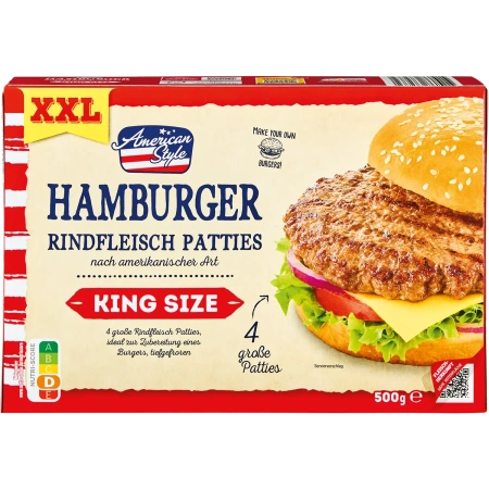 Hamburger Patties Classic oder XXL