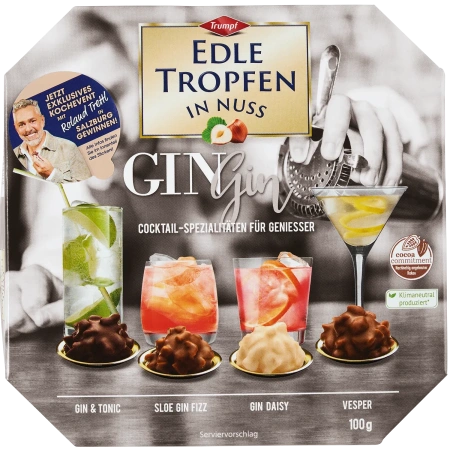 Edle Tropfen in Nuss