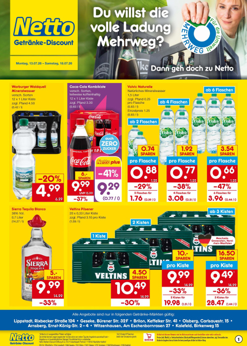 Getränkemarkt in deiner Nähe