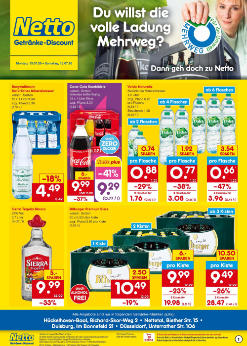 Getränkemarkt in deiner Nähe