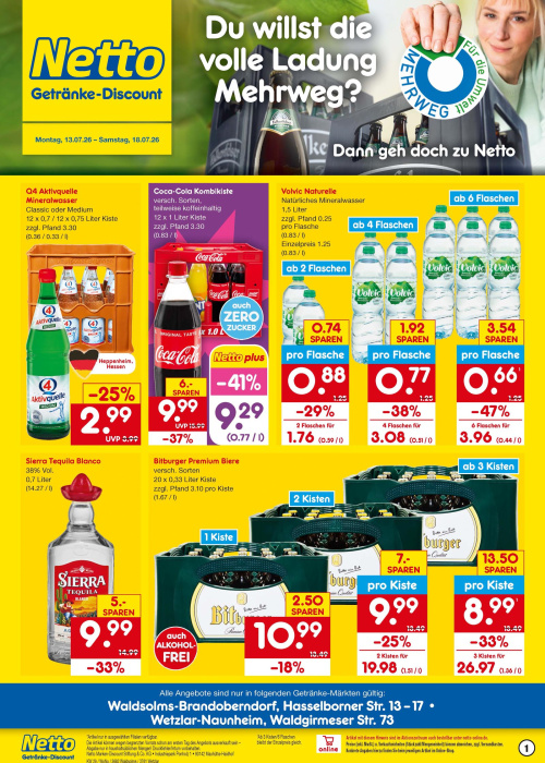 Getränkemarkt in deiner Nähe