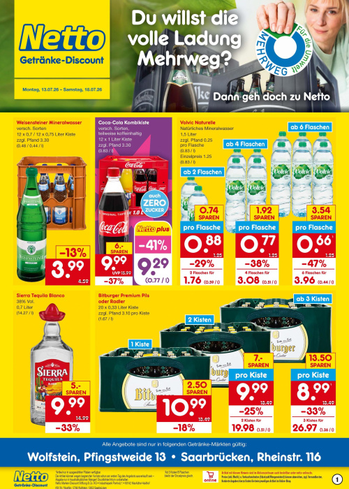 Getränkemarkt in deiner Nähe