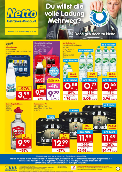 Getränkemarkt in deiner Nähe