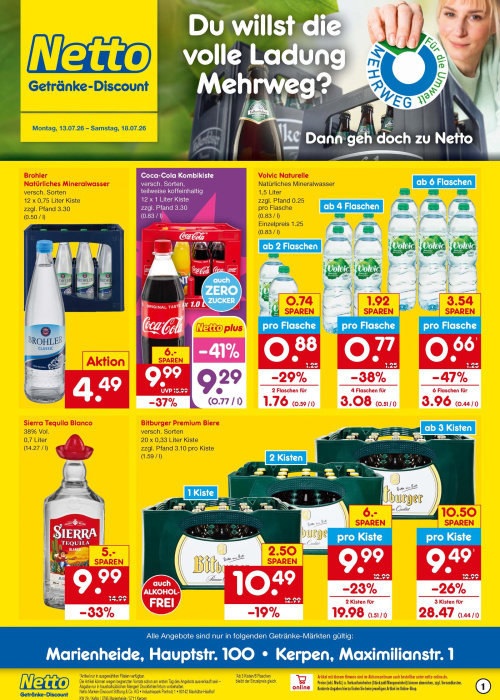 Getränkemarkt in deiner Nähe