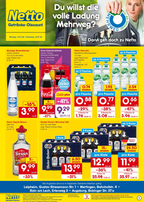 Getränkemarkt in deiner Nähe