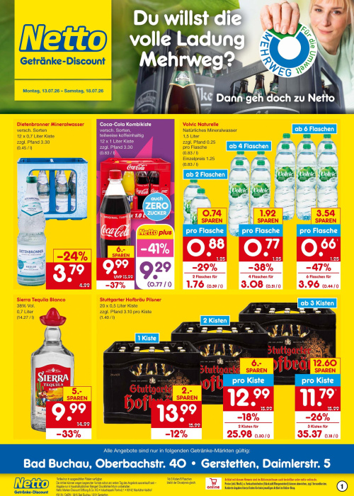 Getränkemarkt in deiner Nähe
