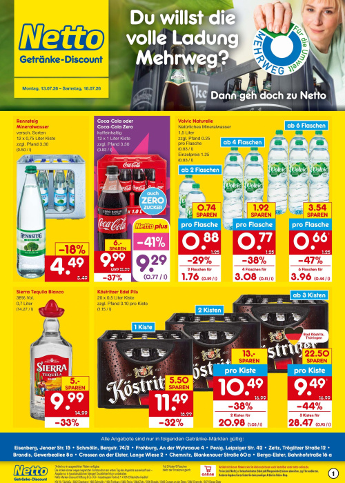 Getränkemarkt in deiner Nähe