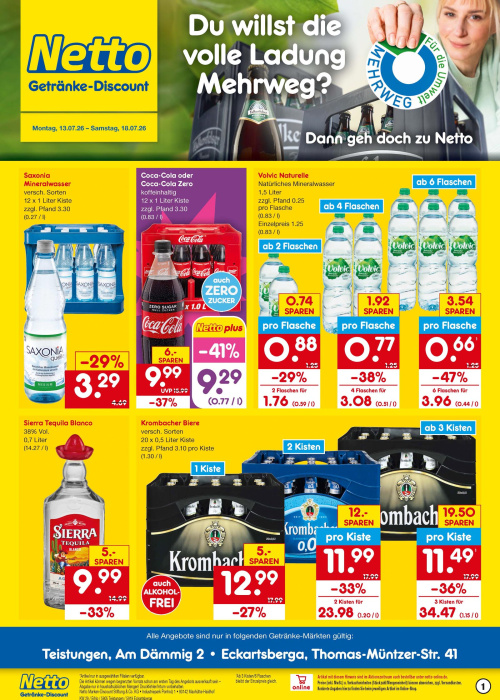 Getränkemarkt in deiner Nähe
