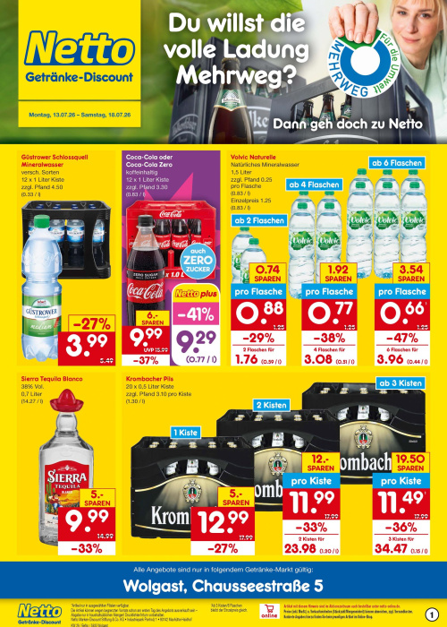 Getränkemarkt in deiner Nähe