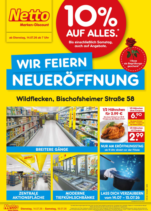 Neueröffnung in deiner Nähe